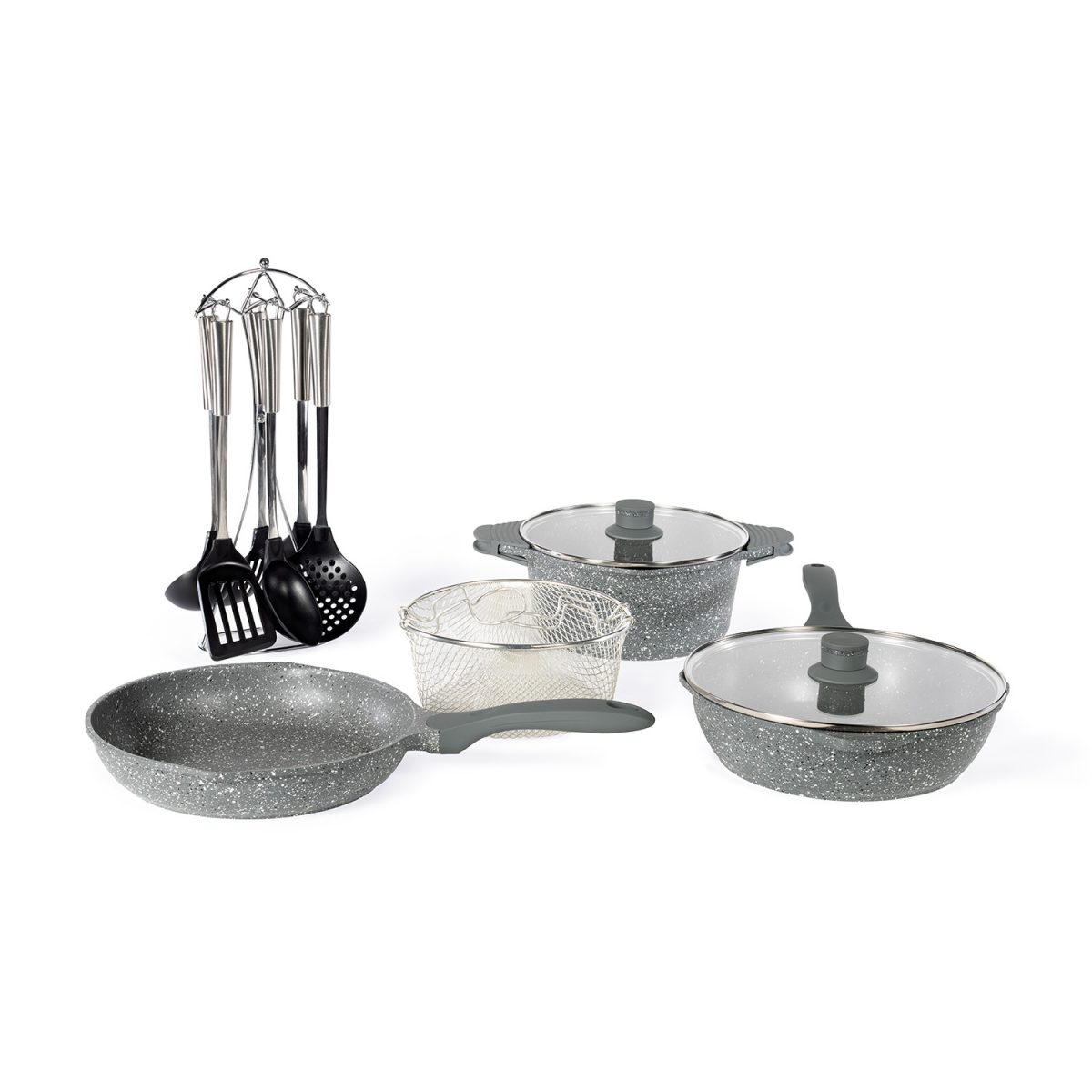 Rare Ensemble 12 Ustensiles Cuisson Pyrex 6109770 - Plats Verre Avec Couvercles