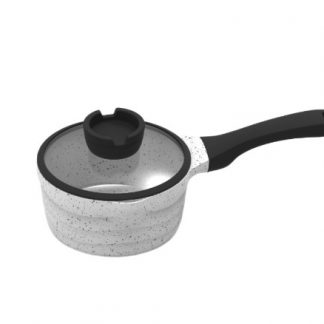 Casserole Induction BO GRANITE WAVE CERAMIQUE coloris Coppery White de 16 cm