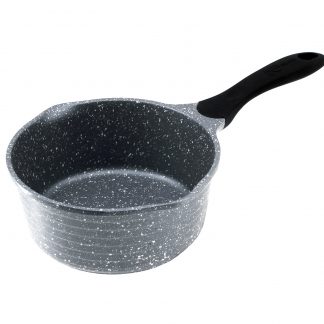 Casserole Induction BO GRANITE WAVE EVOLUTION coloris Gris Perle de 20 cm