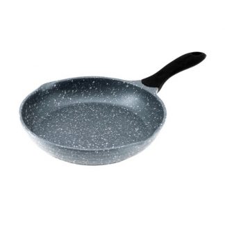 Poêle Induction BO GRANITE WAVE EVOLUTION coloris Gris Perle de 28 cm