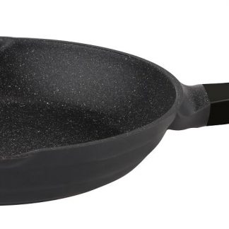 Poêle Induction BO STONE WAVE coloris Noir de 28 cm