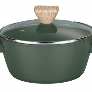 Faitout Induction So Green coloris Vert Sauge de 20 cm